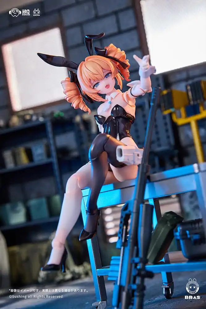 Komplet akcijske figure Bunny Rapid Action Squad 1/12 Sniper Leoni 15 cm fotografija izdelka