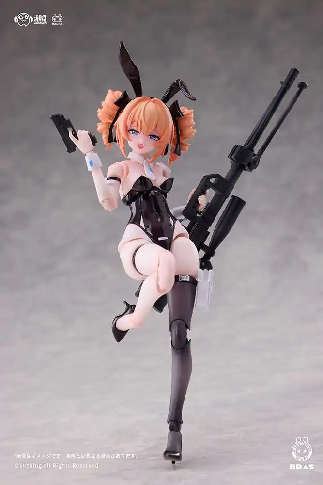Komplet akcijske figure Bunny Rapid Action Squad 1/12 Sniper Leoni 15 cm fotografija izdelka