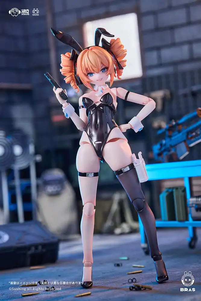 Komplet akcijske figure Bunny Rapid Action Squad 1/12 Sniper Leoni 15 cm fotografija izdelka
