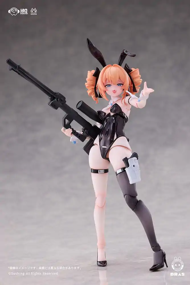 Komplet akcijske figure Bunny Rapid Action Squad 1/12 Sniper Leoni 15 cm fotografija izdelka