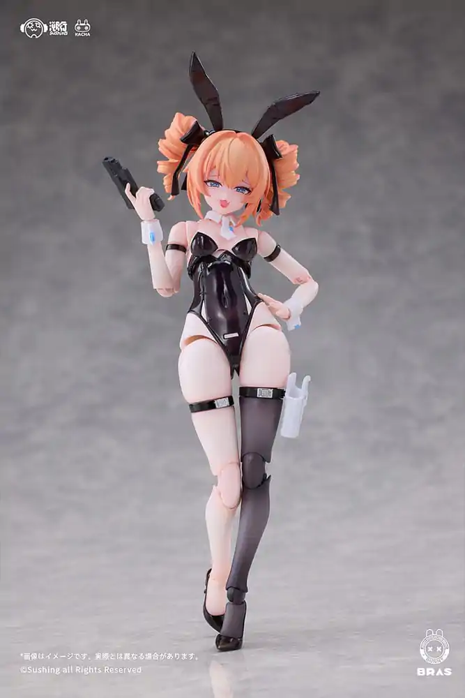 Komplet akcijske figure Bunny Rapid Action Squad 1/12 Sniper Leoni 15 cm fotografija izdelka