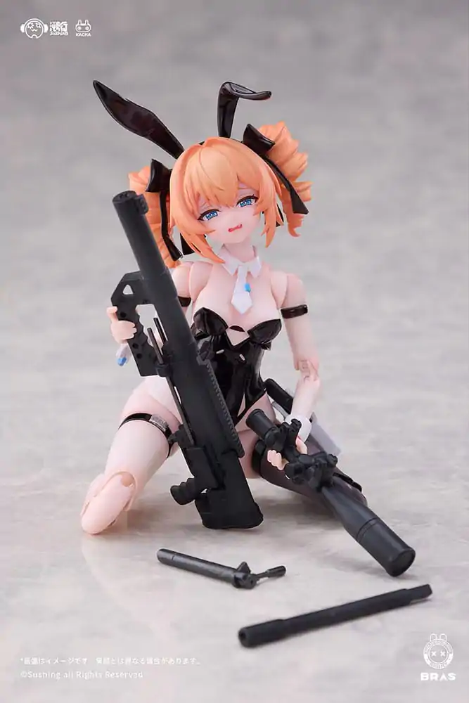 Komplet akcijske figure Bunny Rapid Action Squad 1/12 Sniper Leoni 15 cm fotografija izdelka