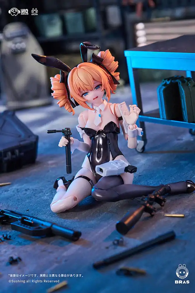 Komplet akcijske figure Bunny Rapid Action Squad 1/12 Sniper Leoni 15 cm fotografija izdelka