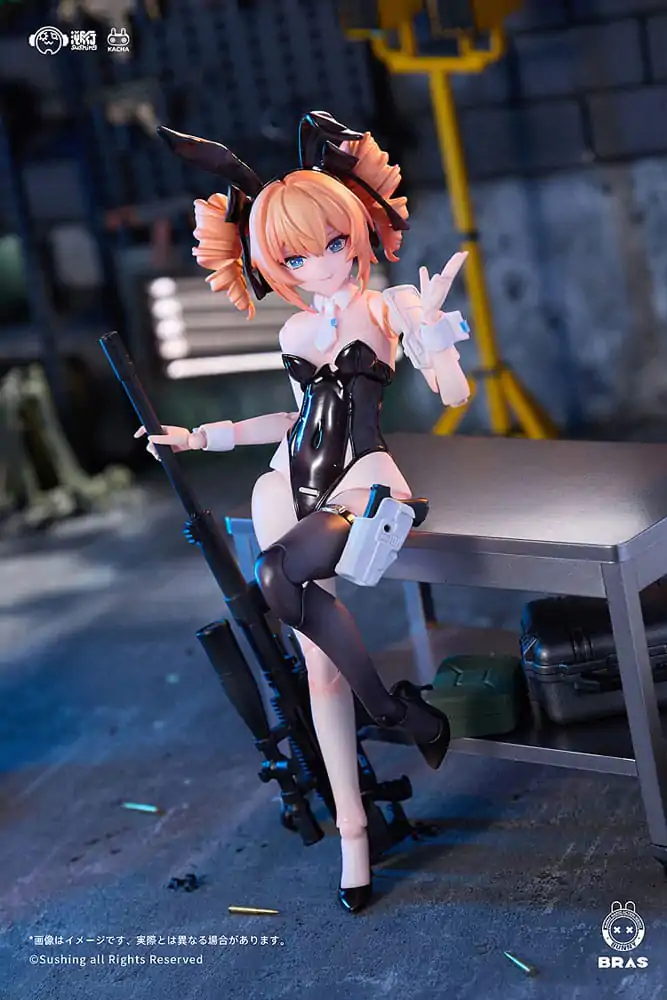 Komplet akcijske figure Bunny Rapid Action Squad 1/12 Sniper Leoni 15 cm fotografija izdelka