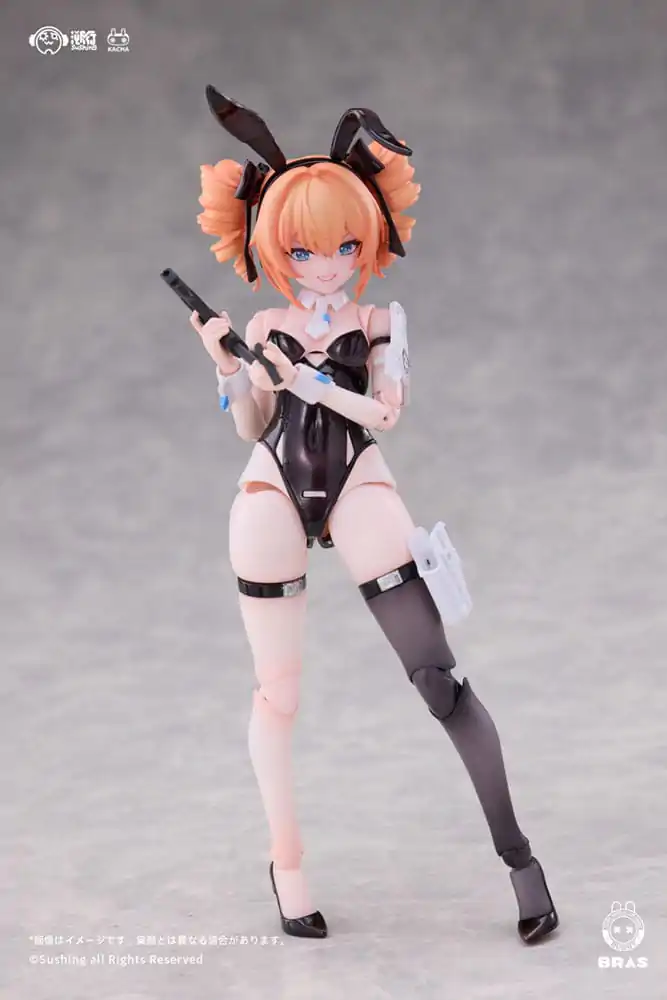 Komplet akcijske figure Bunny Rapid Action Squad 1/12 Sniper Leoni 15 cm fotografija izdelka