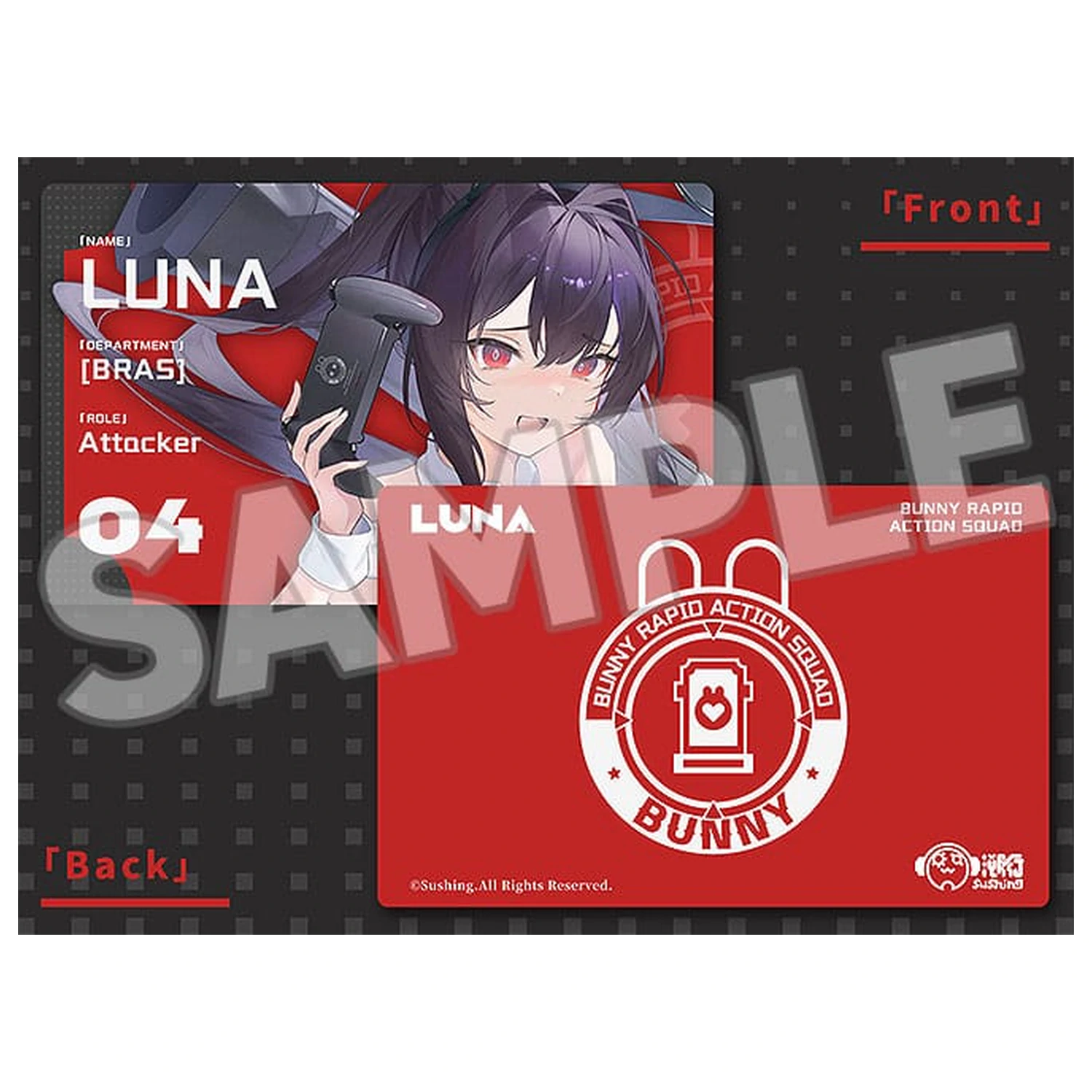 Bunny Rapid Action Squad akcijska figura 1/12 Attacker Runa 16 cm fotografija izdelka