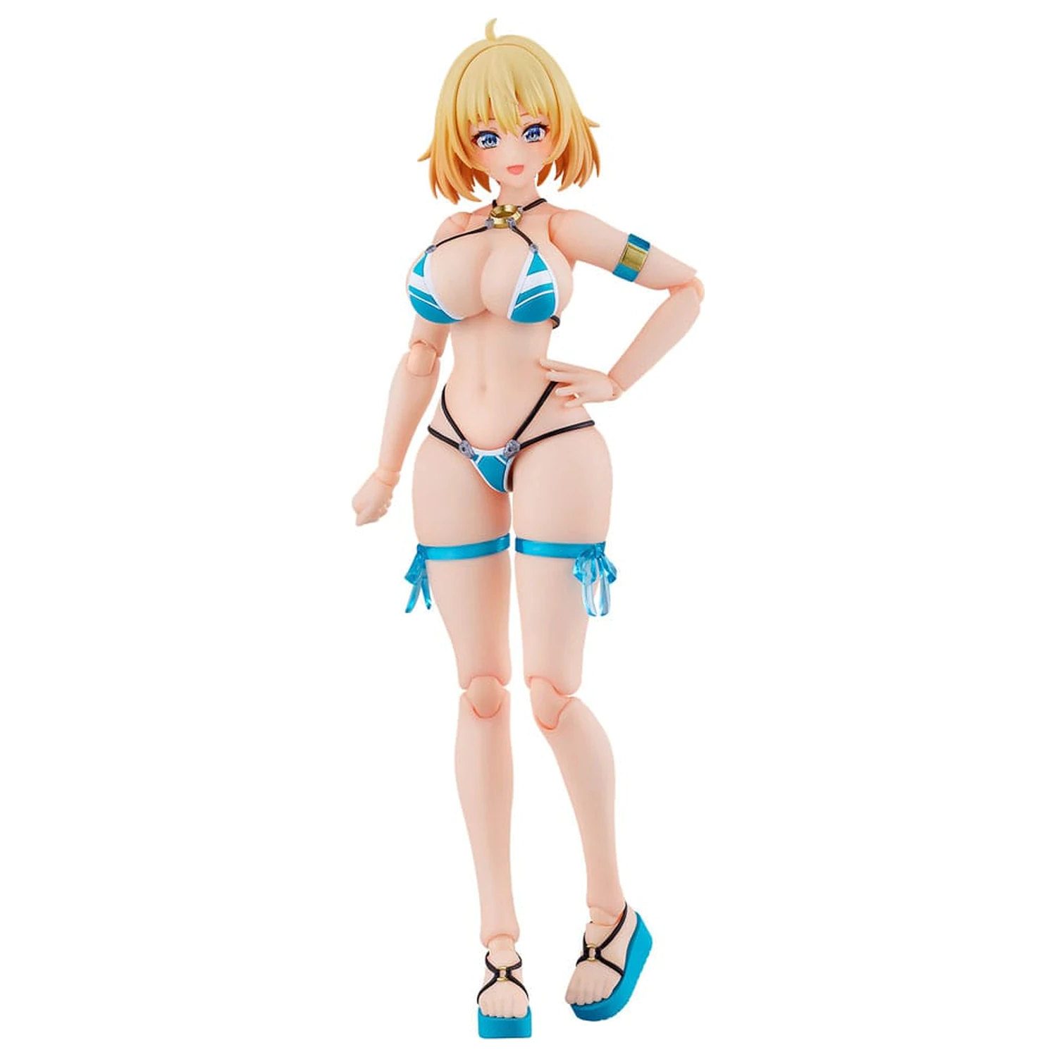 Bunny Suit Planning Figma Akcijska figura Sophia F. Shirring: različica s kopalkami 15 cm fotografija izdelka