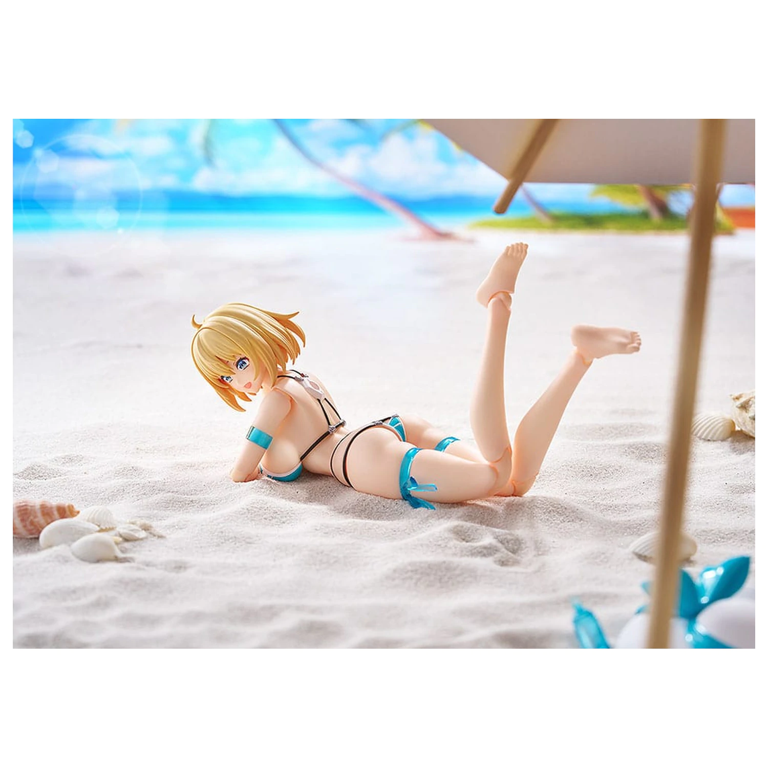 Bunny Suit Planning Figma Akcijska figura Sophia F. Shirring: različica s kopalkami 15 cm fotografija izdelka
