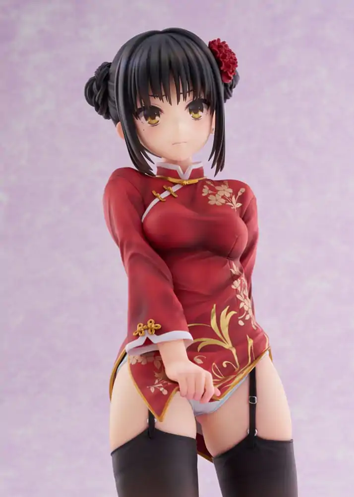 Cafe Stella and the Reaper´s Butterfly PVC figura 1/3.5 Natsume Shiki Chinese Clothes Ver. AmiAmi Limited Edition 30 cm fotografija izdelka
