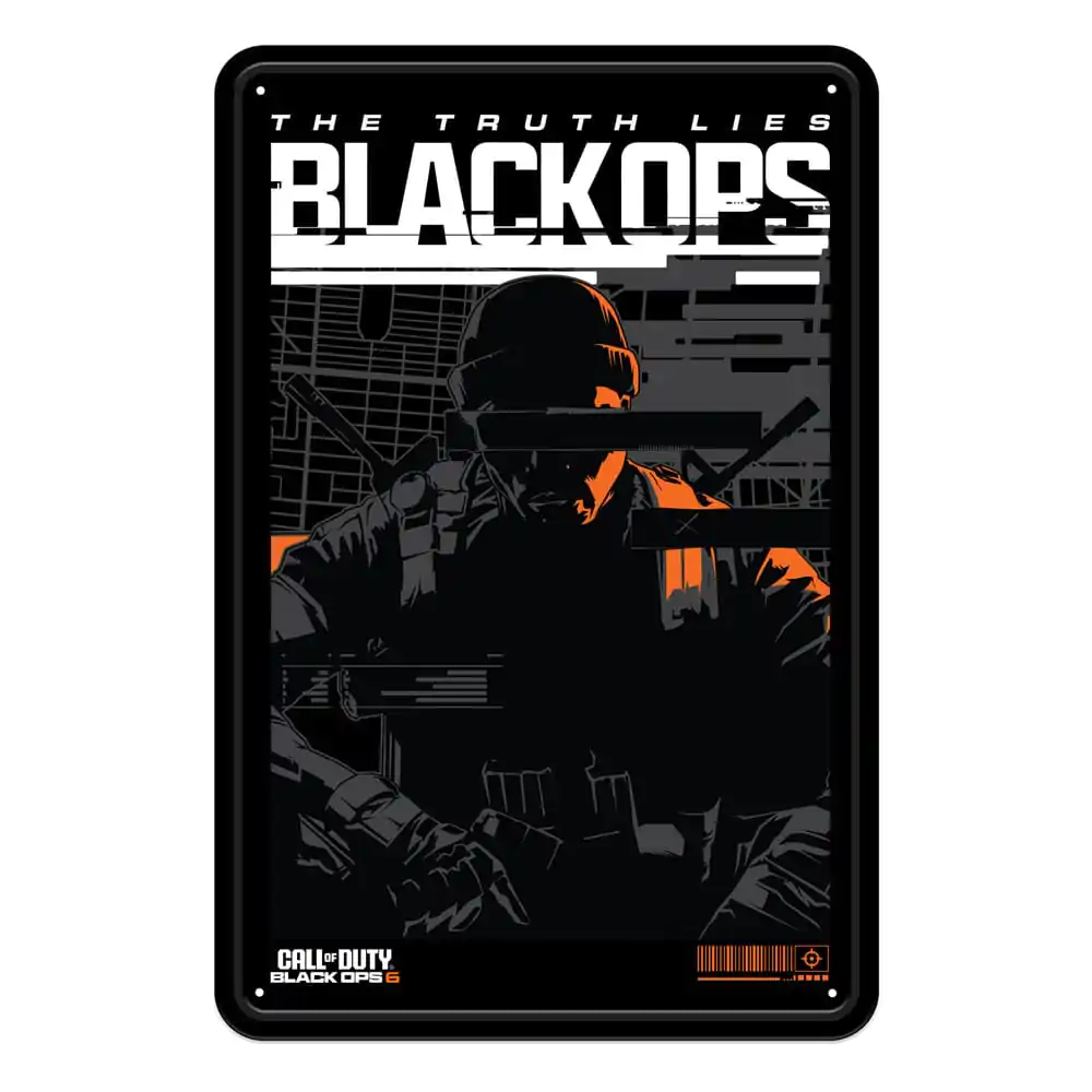 Call of Duty: Black Ops 6 Kovinska Tabla Black Ops 6 20 x 30 cm fotografija izdelka