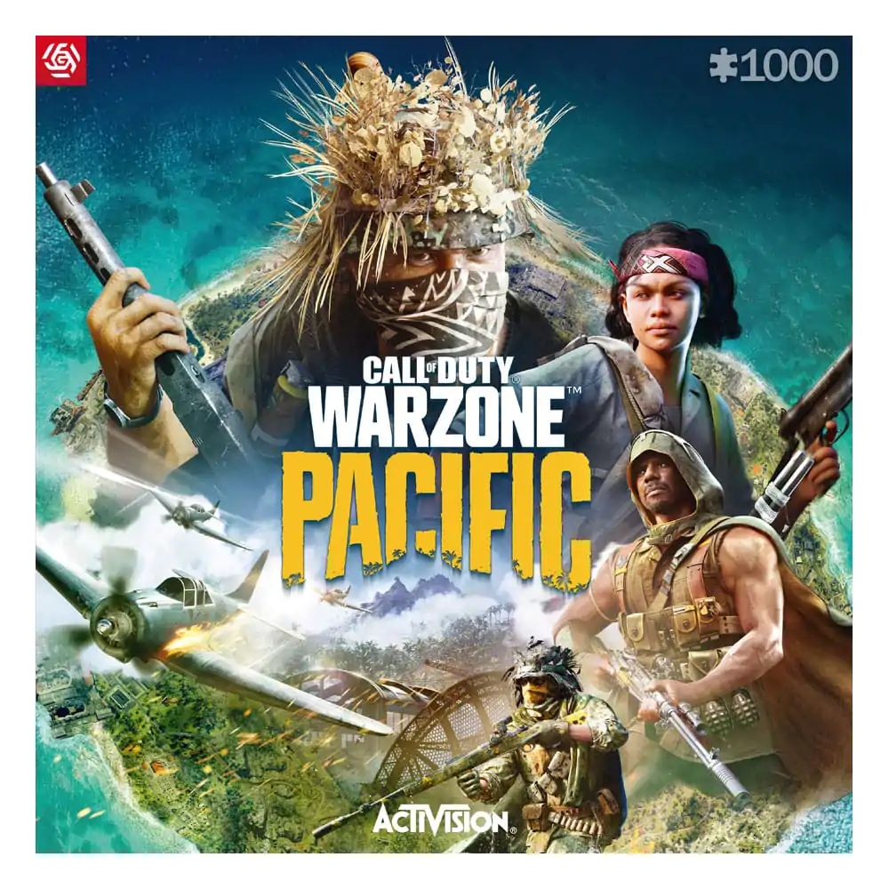 Call of Duty Gaming Puzzle Warzone Pacific (1000 kosov) fotografija izdelka