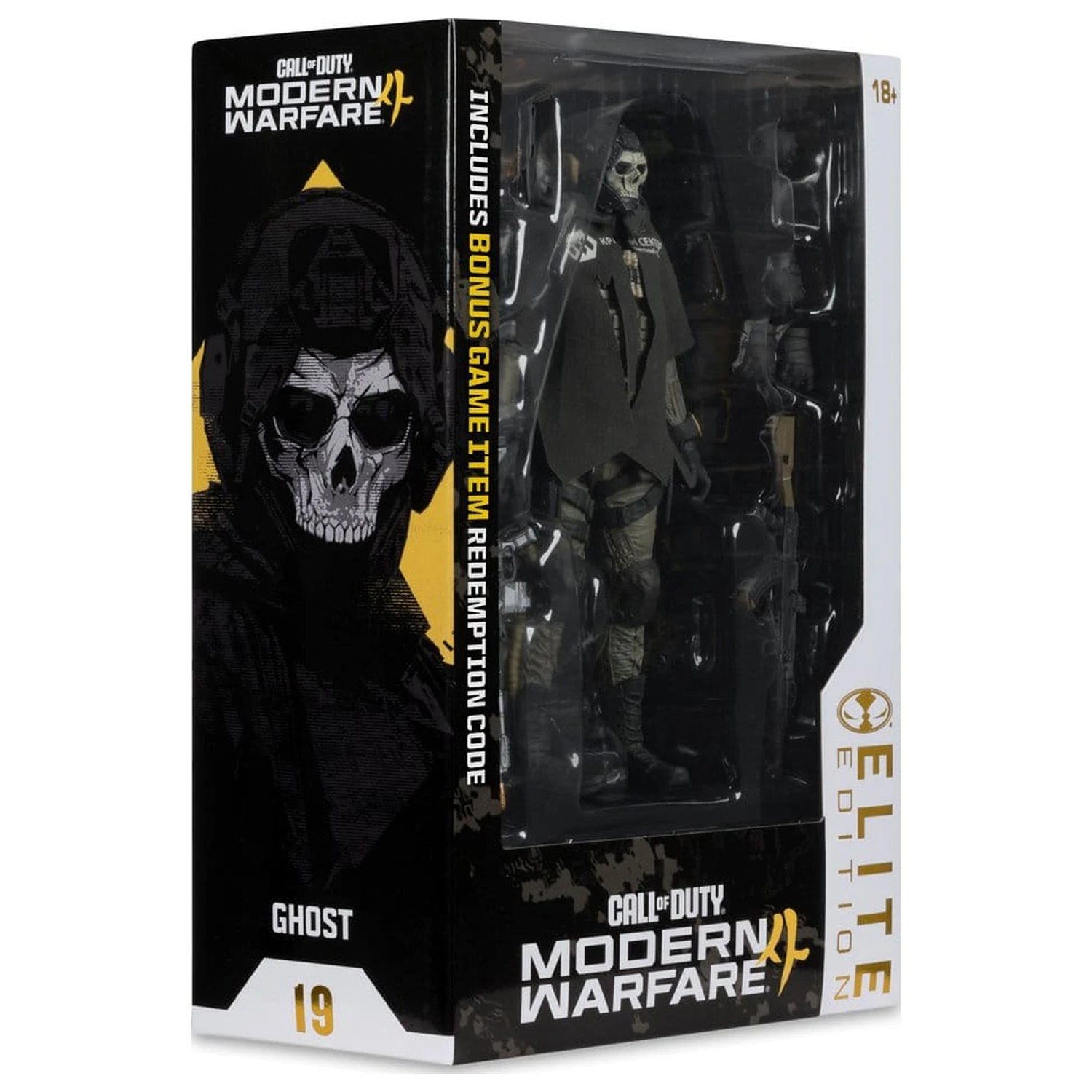 Call of Duty McFarlane Elite Edition Deluxe akcijska figura Ghost (Call of Duty: Modern Warfare 4) #19 18 cm fotografija izdelka