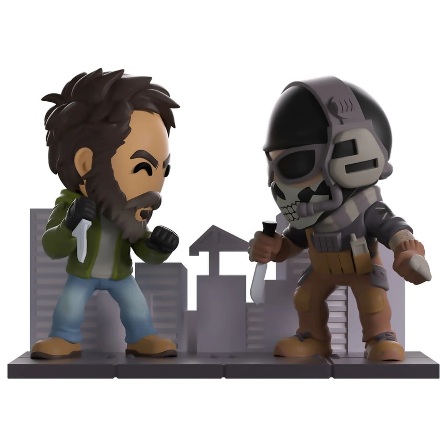 Call of Duty vinilna figura Captain Price vs Ghost 13 cm fotografija izdelka