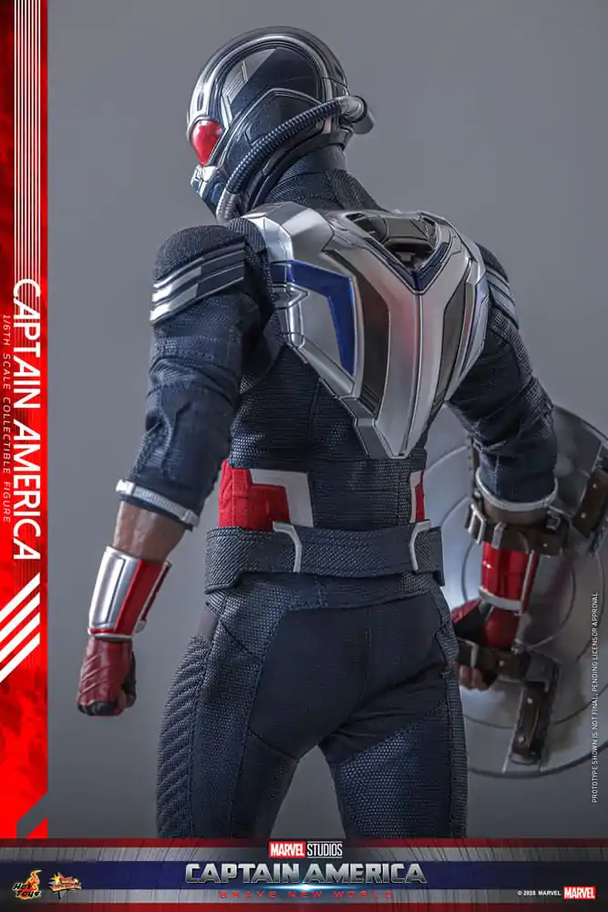 Captain America: Brave New World Movie Masterpiece akcijska figura 1/6 Captain America 30 cm fotografija izdelka