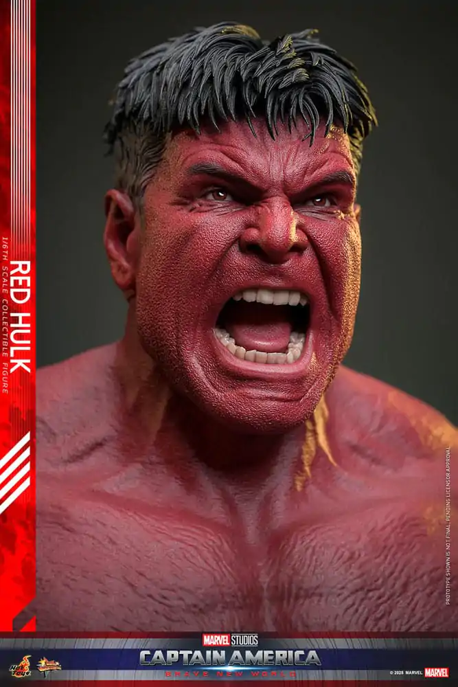 Captain America: Brave New World Movie Masterpiece akcijska figura 1/6 Red Hulk 47 cm fotografija izdelka