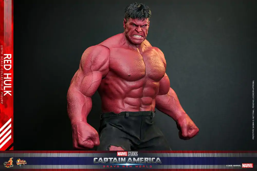 Captain America: Brave New World Movie Masterpiece akcijska figura 1/6 Red Hulk 47 cm fotografija izdelka