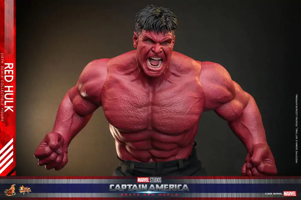 Captain America: Brave New World Movie Masterpiece akcijska figura 1/6 Red Hulk 47 cm fotografija izdelka