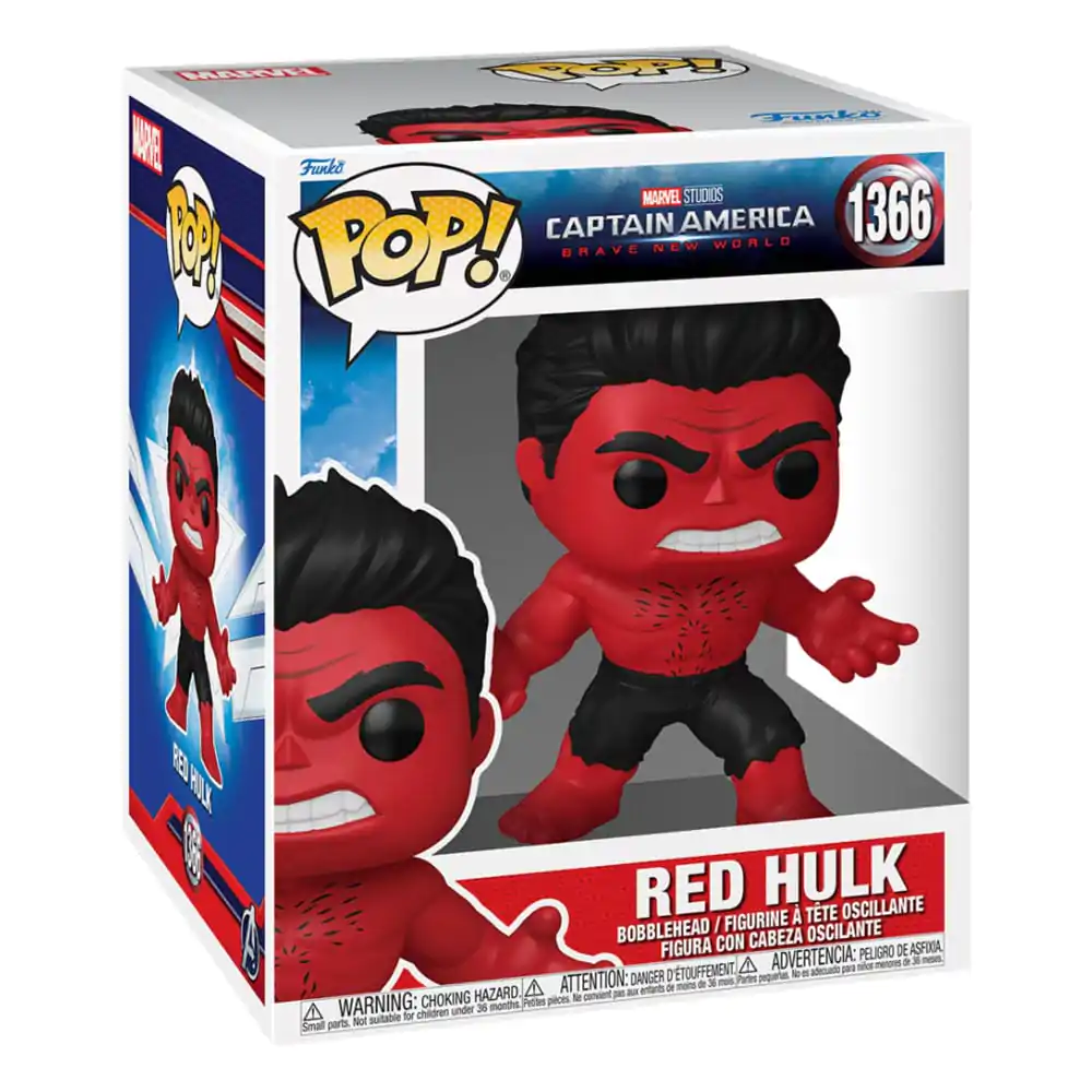 Captain America Brave New World Oversized Funko POP! Vinilna Figura Red Hulk 15 cm fotografija izdelka