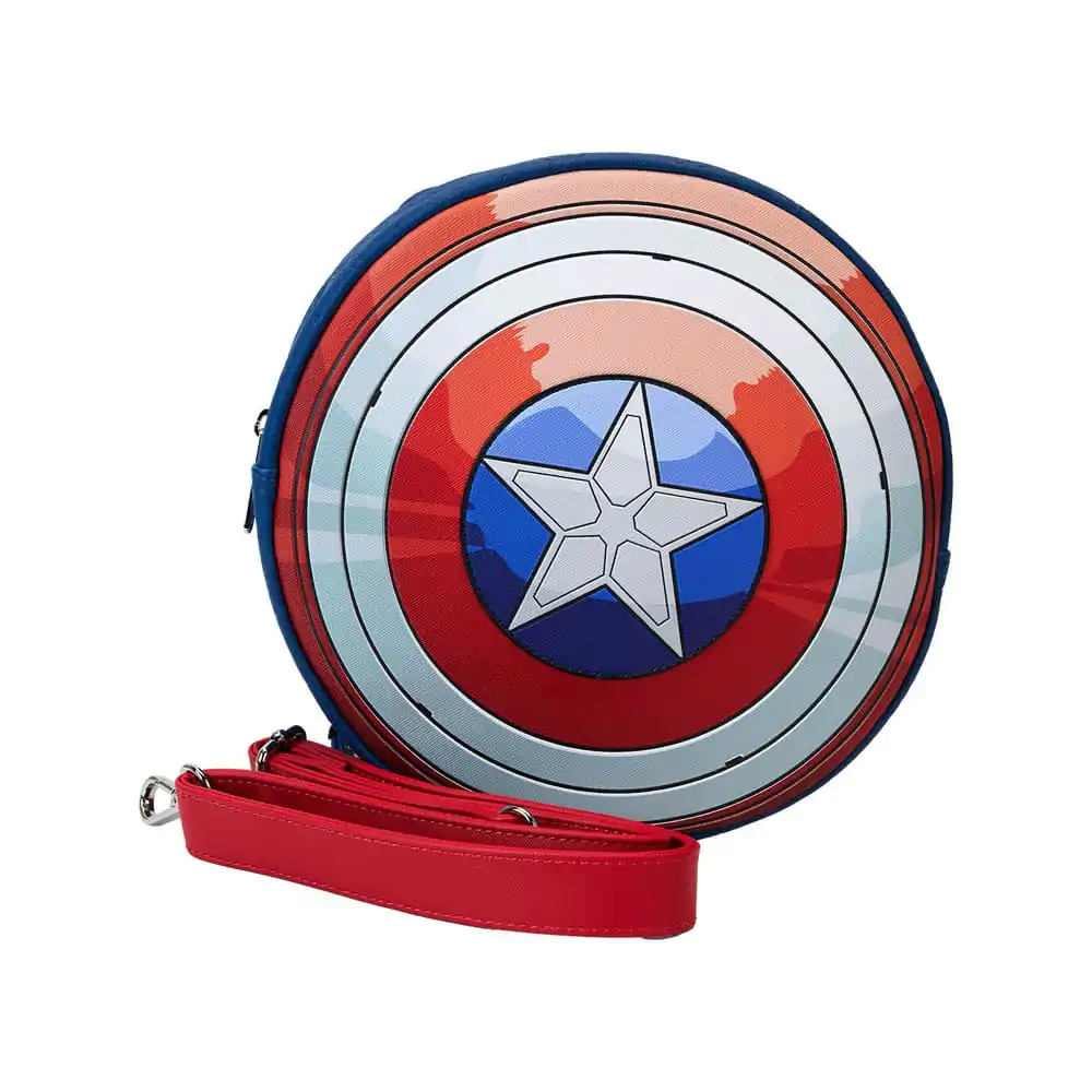 Captain America by Loungefly Crossbody Brave New World Krila torbice čez telo fotografija izdelka