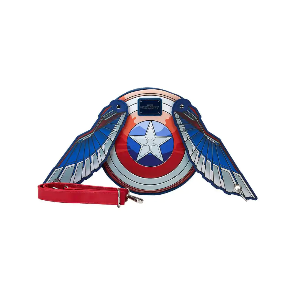 Captain America by Loungefly Crossbody Brave New World Krila torbice čez telo fotografija izdelka