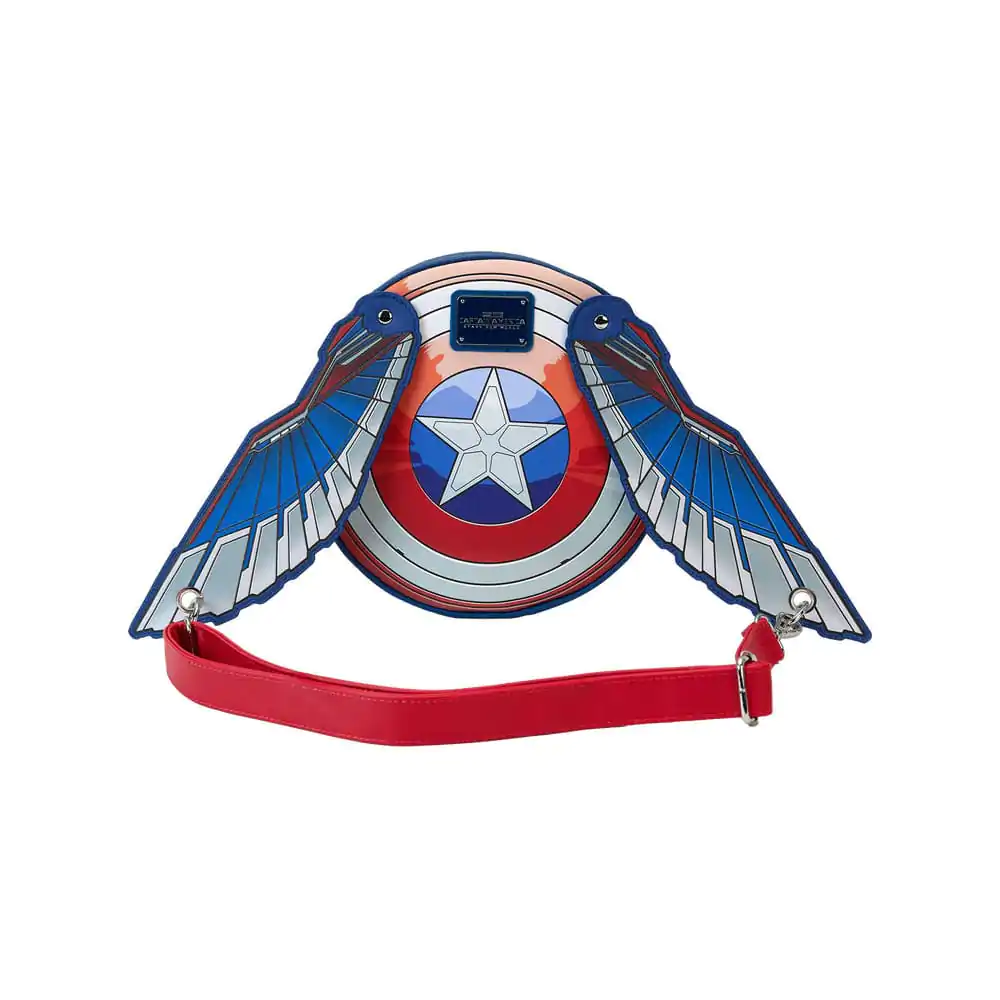 Captain America by Loungefly Crossbody Brave New World Krila torbice čez telo fotografija izdelka