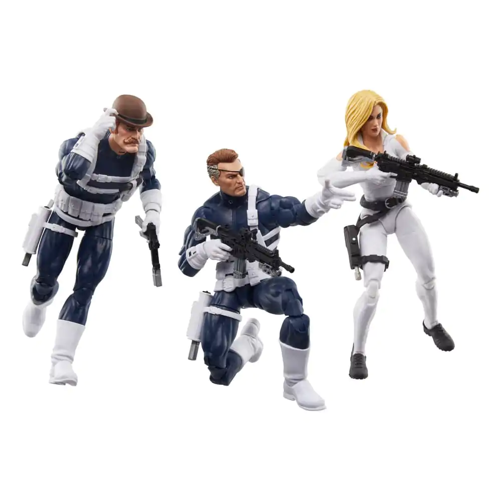 Captain America Marvel Legends Akcijska figura 3-Pack S.H.I.E.L.D. 15 cm fotografija izdelka