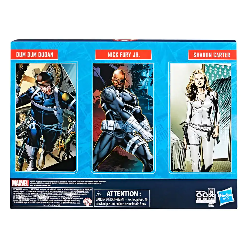 Captain America Marvel Legends Akcijska figura 3-Pack S.H.I.E.L.D. 15 cm fotografija izdelka