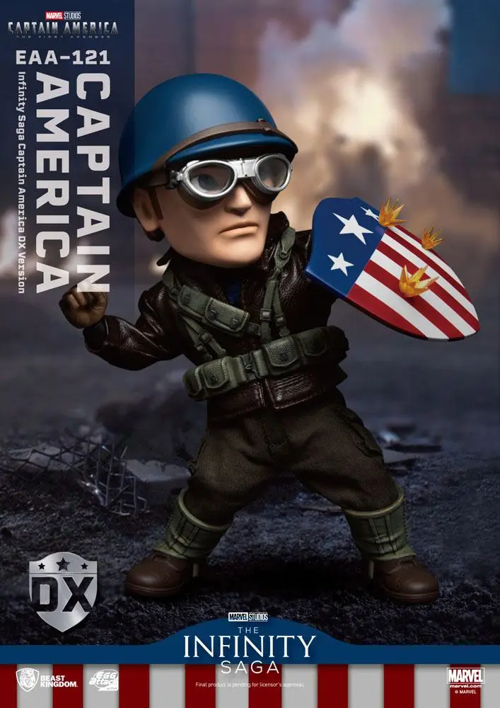 Captain America: The First Avenger Egg Attack Action akcijska figura Captain America DX verzija 17 cm fotografija izdelka