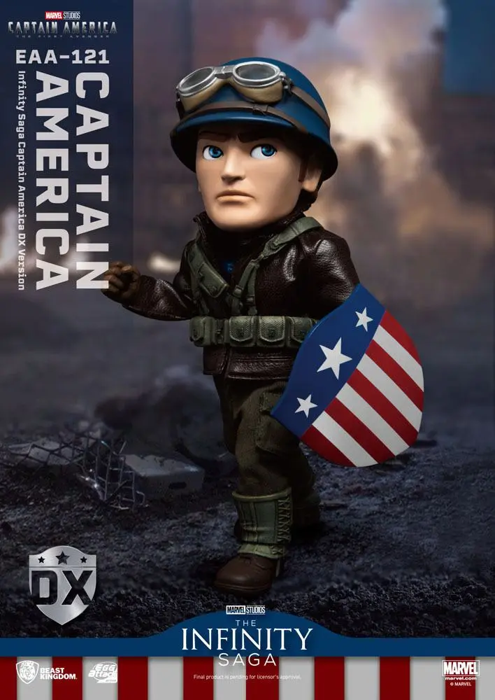 Captain America: The First Avenger Egg Attack Action akcijska figura Captain America DX verzija 17 cm fotografija izdelka