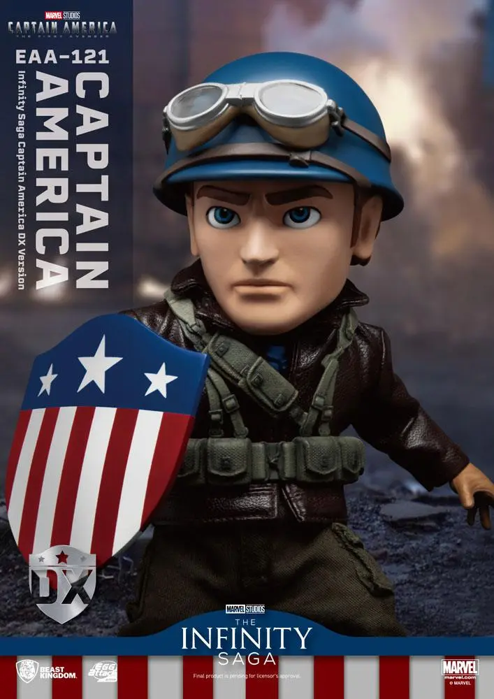 Captain America: The First Avenger Egg Attack Action akcijska figura Captain America DX verzija 17 cm fotografija izdelka