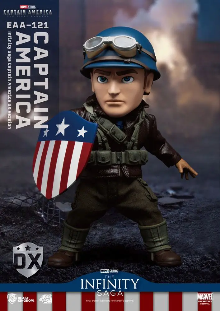 Captain America: The First Avenger Egg Attack Action akcijska figura Captain America DX verzija 17 cm fotografija izdelka