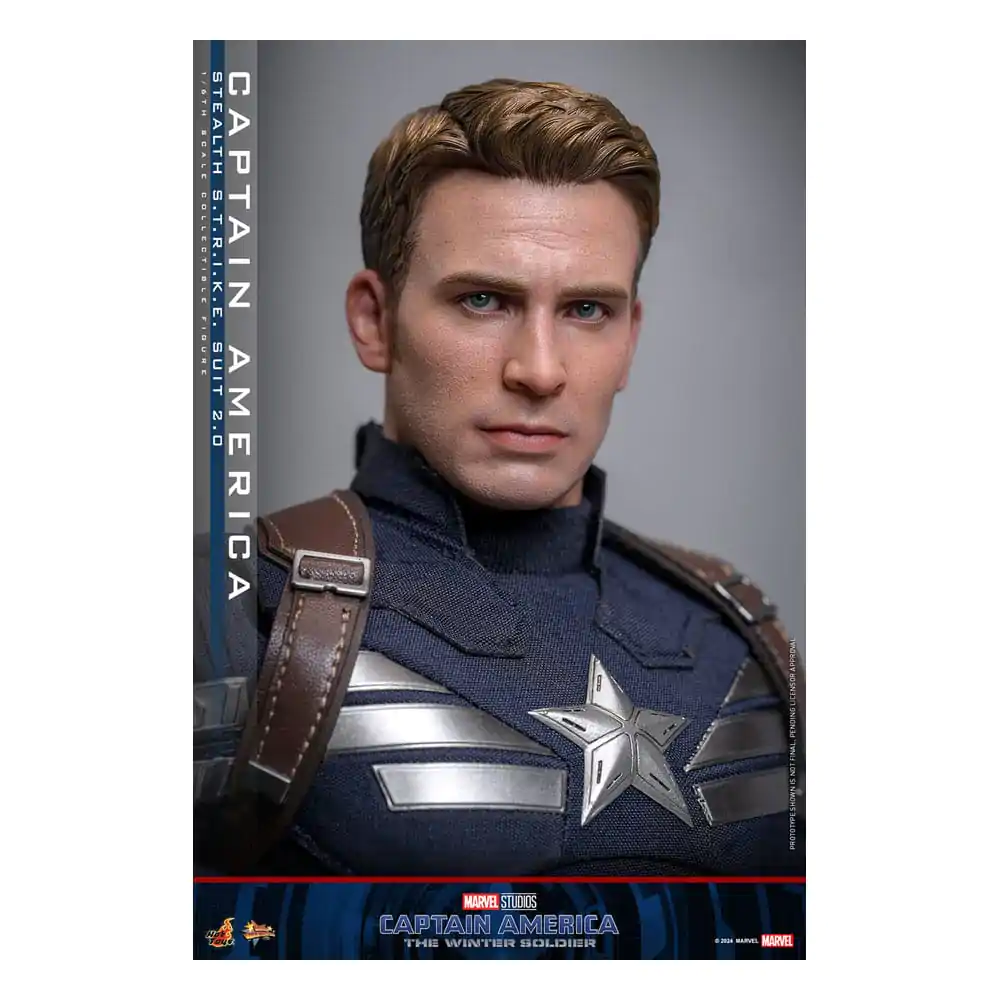 Captain America: The Winter Soldier Movie Masterpiece Akcijska figura 1/6 Captain America (Stealth S.T.R.I.K.E. Suit) 2.0 31 cm fotografija izdelka