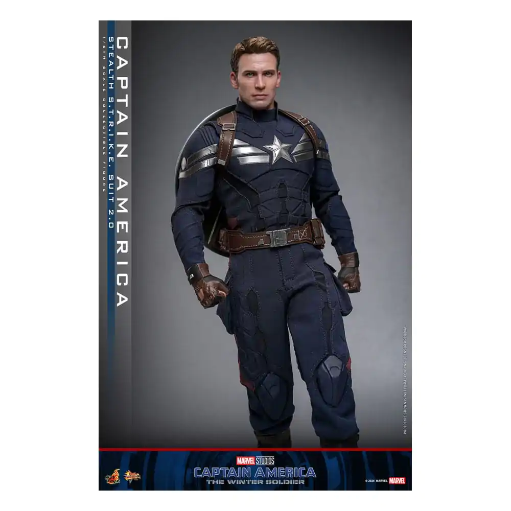 Captain America: The Winter Soldier Movie Masterpiece Akcijska figura 1/6 Captain America (Stealth S.T.R.I.K.E. Suit) 2.0 31 cm fotografija izdelka