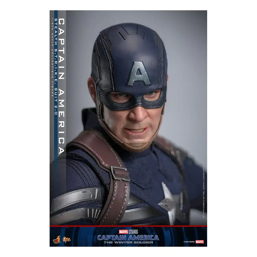 Captain America: The Winter Soldier Movie Masterpiece Akcijska figura 1/6 Captain America (Stealth S.T.R.I.K.E. Suit) 2.0 31 cm fotografija izdelka