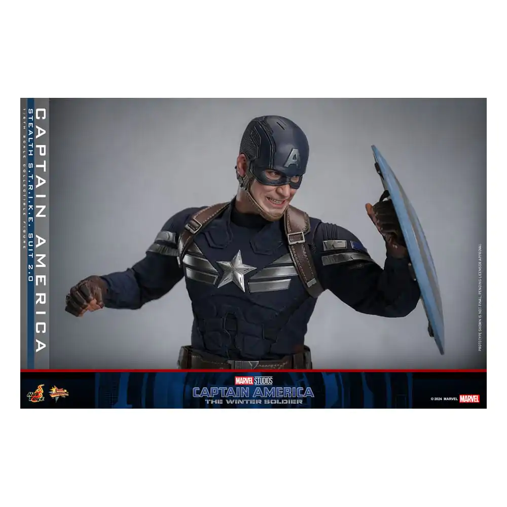 Captain America: The Winter Soldier Movie Masterpiece Akcijska figura 1/6 Captain America (Stealth S.T.R.I.K.E. Suit) 2.0 31 cm fotografija izdelka