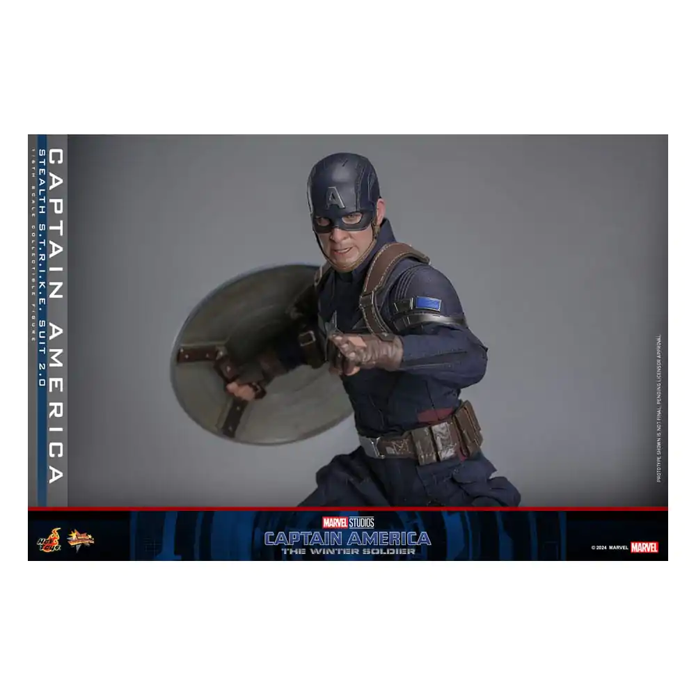 Captain America: The Winter Soldier Movie Masterpiece Akcijska figura 1/6 Captain America (Stealth S.T.R.I.K.E. Suit) 2.0 31 cm fotografija izdelka