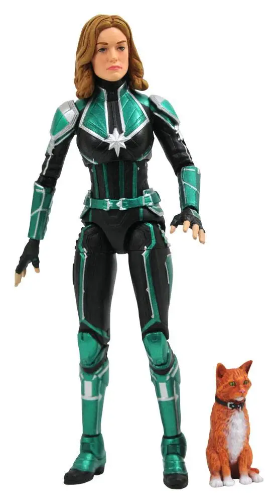 Captain Marvel Marvel Select Akcijska Figura Captain Marvel Starforce Uniform 18 cm fotografija izdelka