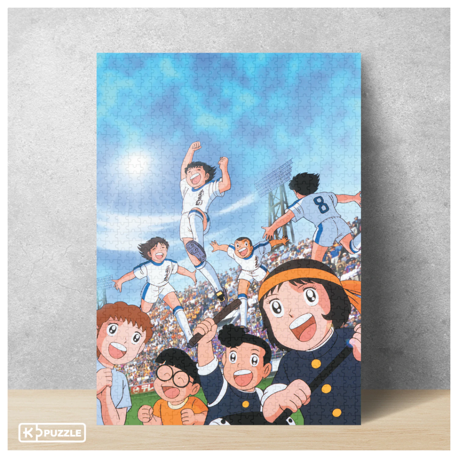 Captain Tsubasa Poster + Puzzle 1000 kosov fotografija izdelka