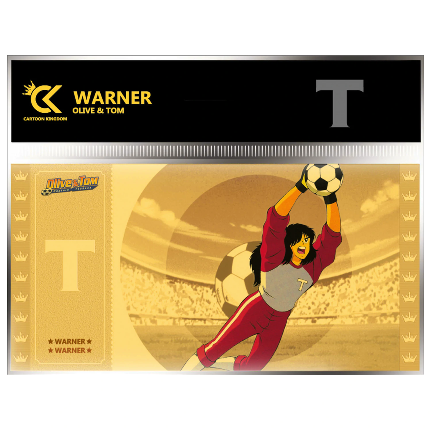 Captain Tsubasa Warner Golden vstopnica fotografija izdelka