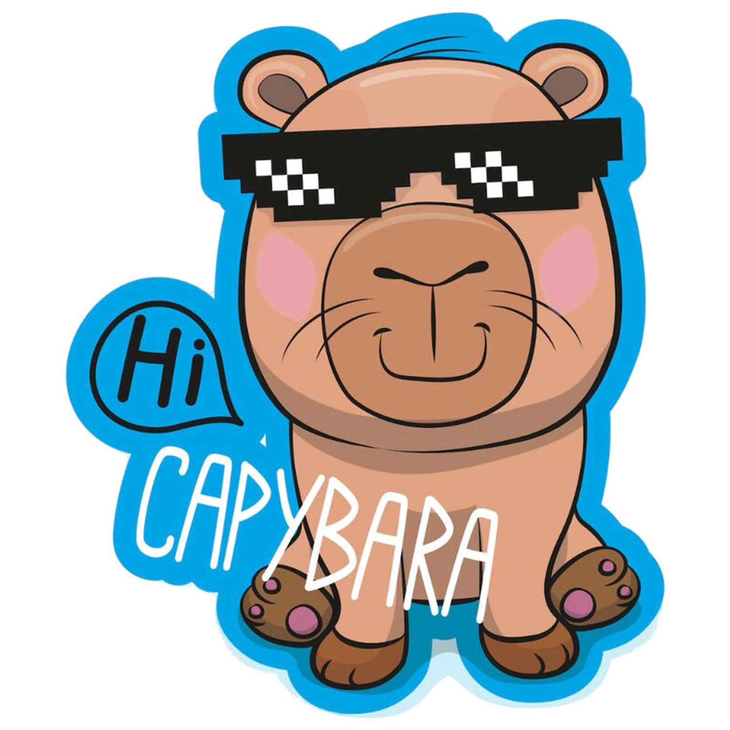 Capybara 3D blazina fotografija izdelka