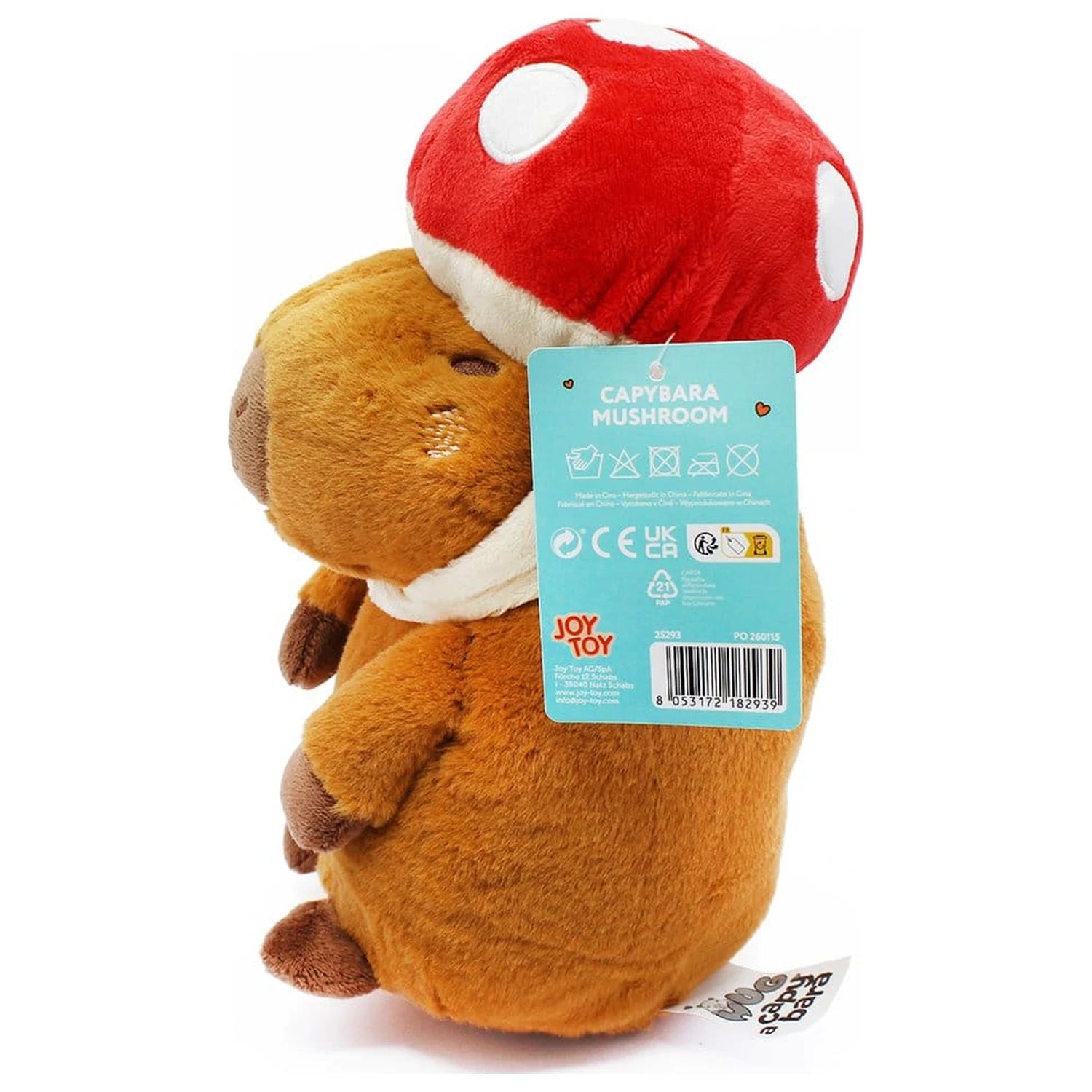 Kapibara plišasta figura Goba 23 cm fotografija izdelka