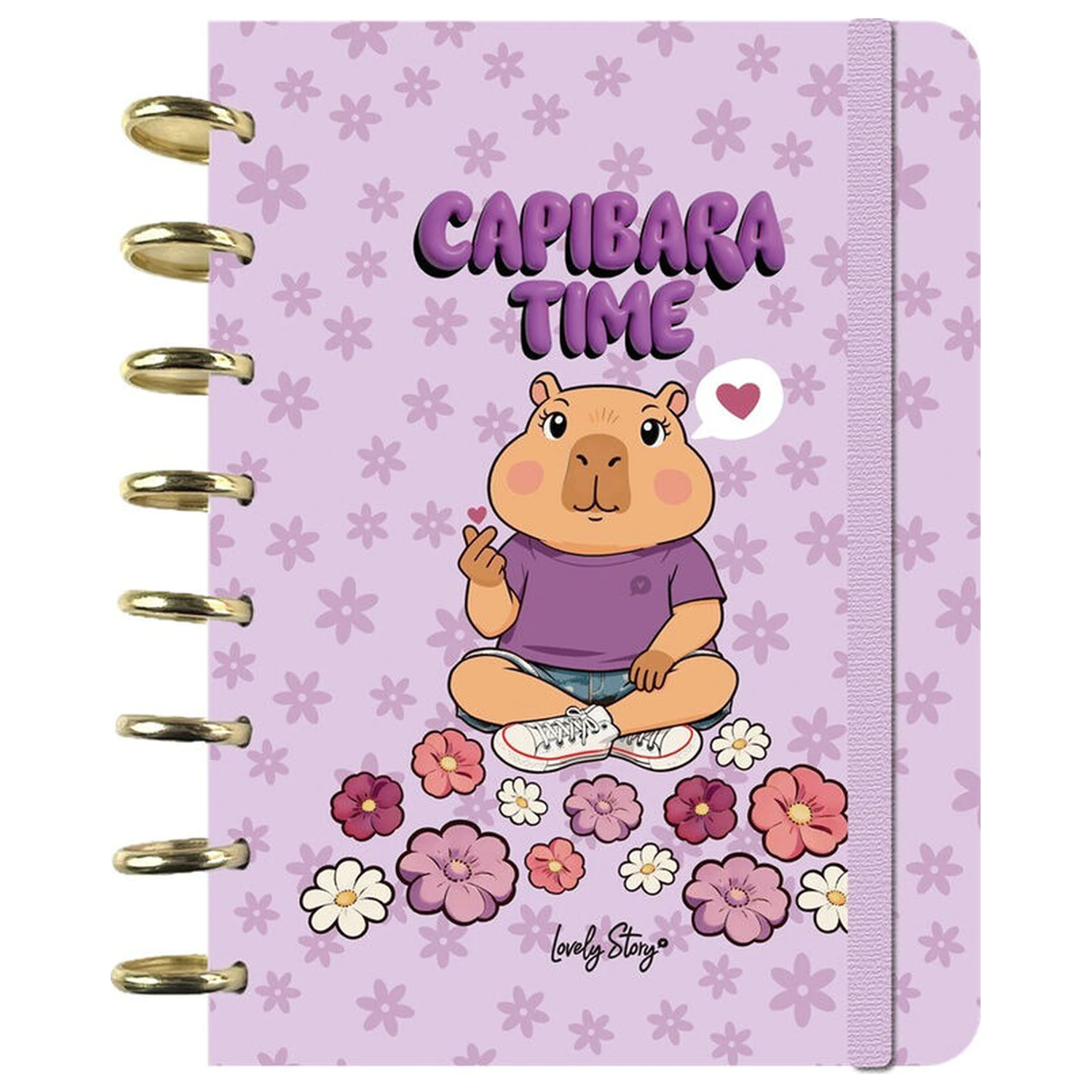 Capybara Time A5 zvezek fotografija izdelka