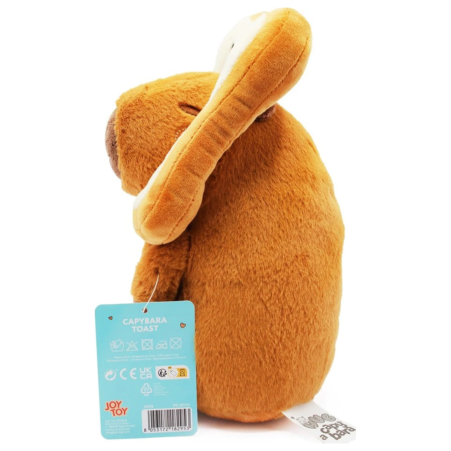 Capybara plišasta figura Toast 23 cm fotografija izdelka