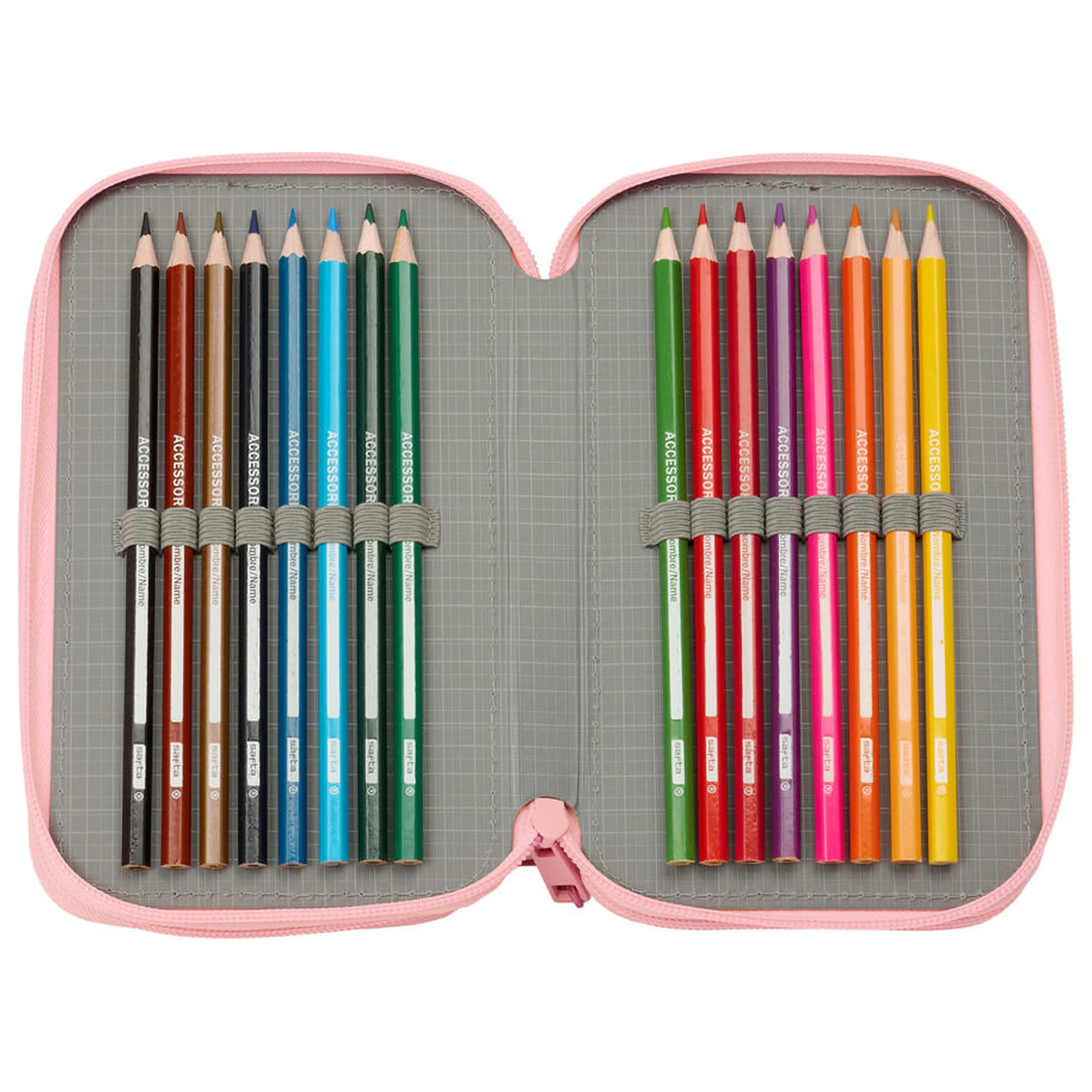 Capybara trojni etui za svinčnike 37 kosov fotografija izdelka