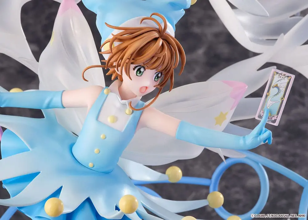 Cardcaptor Sakura PVC Kip 1/7 Sakura Kinomoto Bojni Kostum Water Ver. 36 cm fotografija izdelka