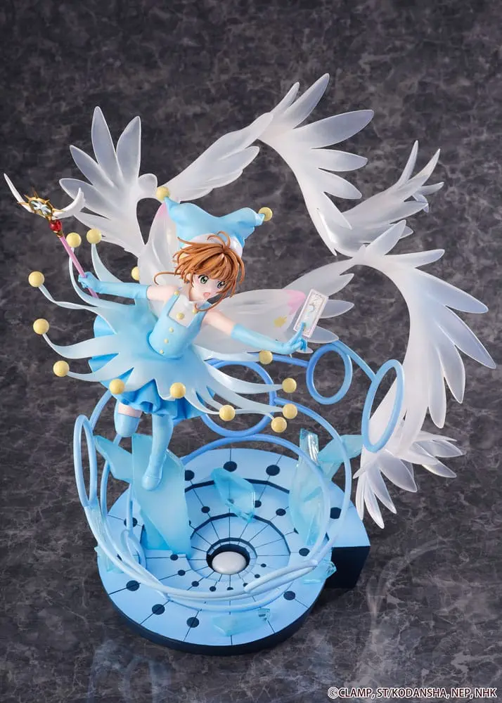 Cardcaptor Sakura PVC Kip 1/7 Sakura Kinomoto Bojni Kostum Water Ver. 36 cm fotografija izdelka