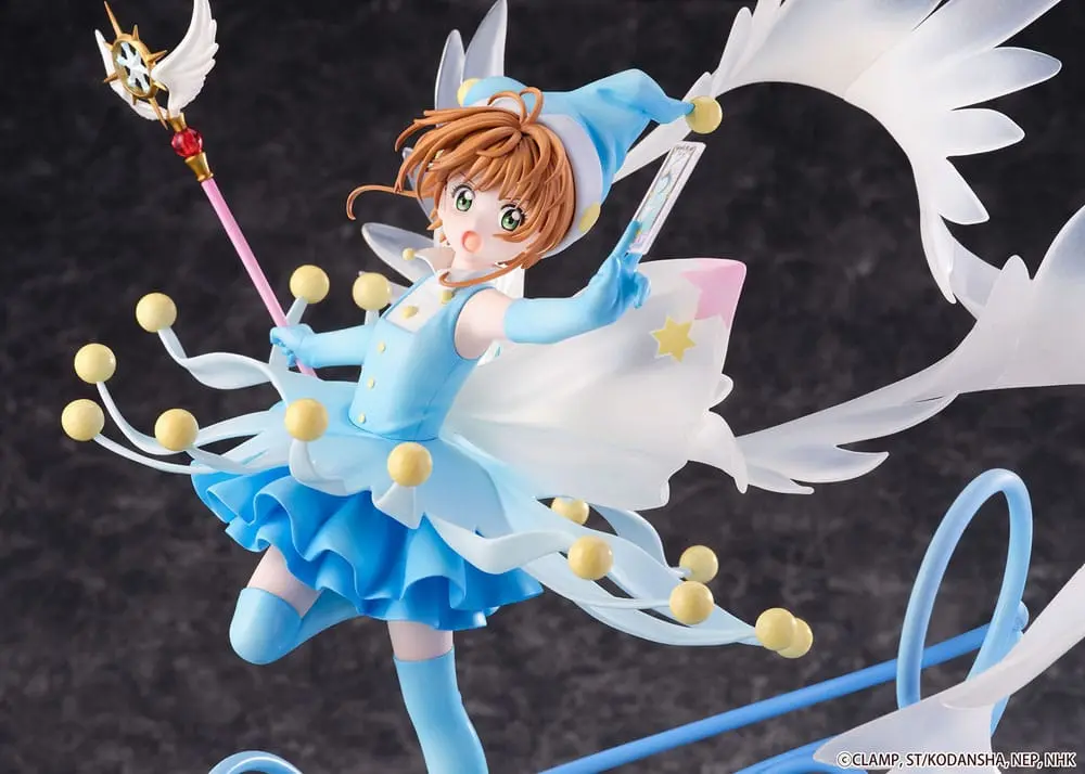 Cardcaptor Sakura PVC Kip 1/7 Sakura Kinomoto Bojni Kostum Water Ver. 36 cm fotografija izdelka