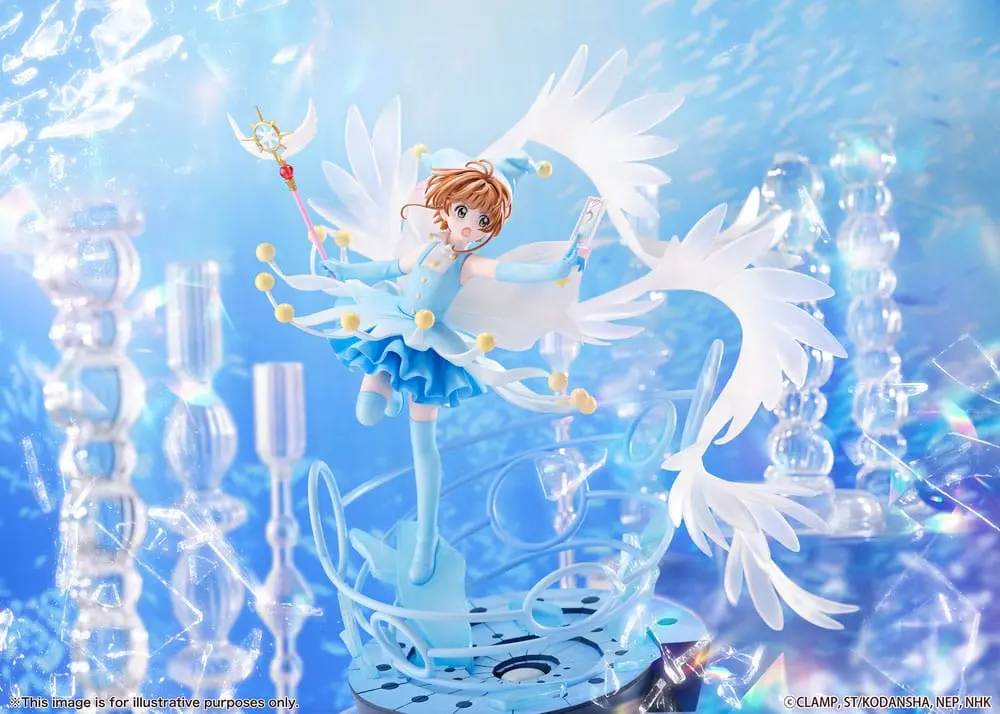 Cardcaptor Sakura PVC Kip 1/7 Sakura Kinomoto Bojni Kostum Water Ver. 36 cm fotografija izdelka