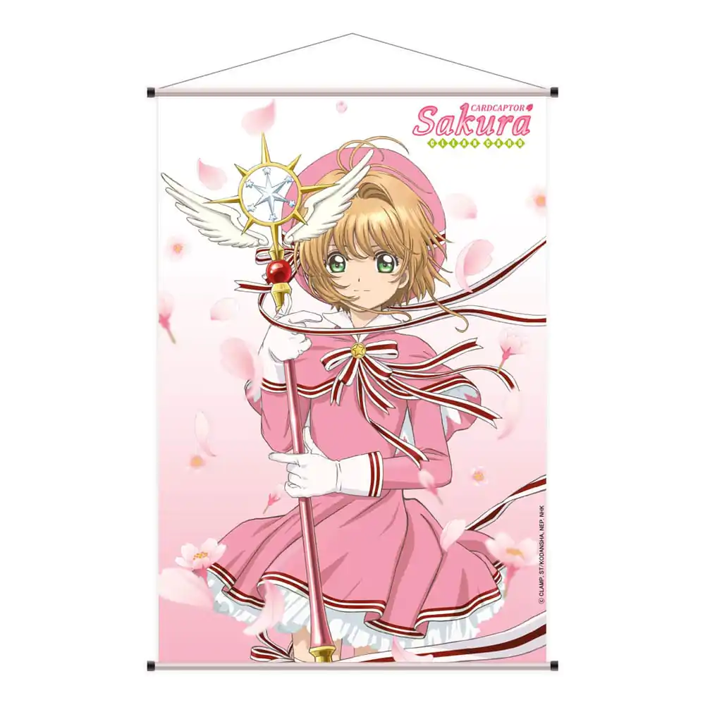 Cardcaptor Sakura Clear Card stenska slika Sakura Kinomoto Cherry Blossoms 60 x 90 cm fotografija izdelka