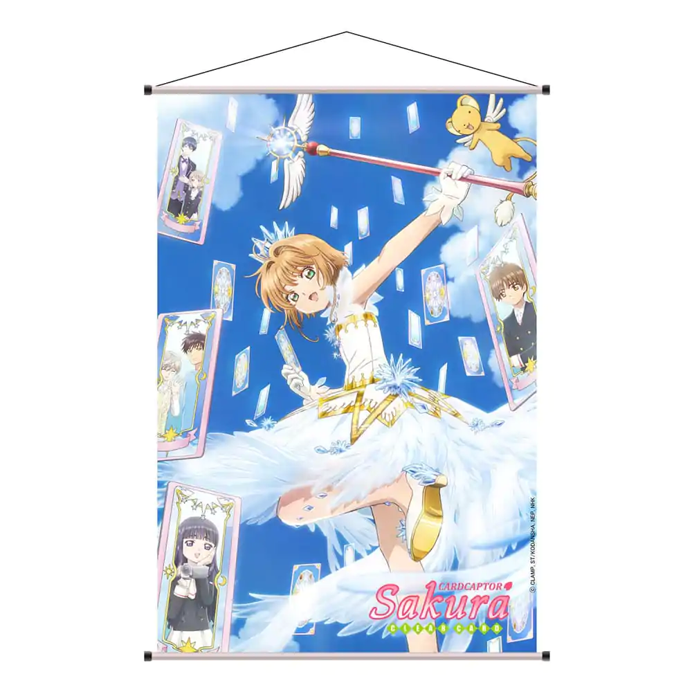 Cardcaptor Sakura Clear Card stenska dekoracija Sakura Kinomoto 60 x 90 cm fotografija izdelka